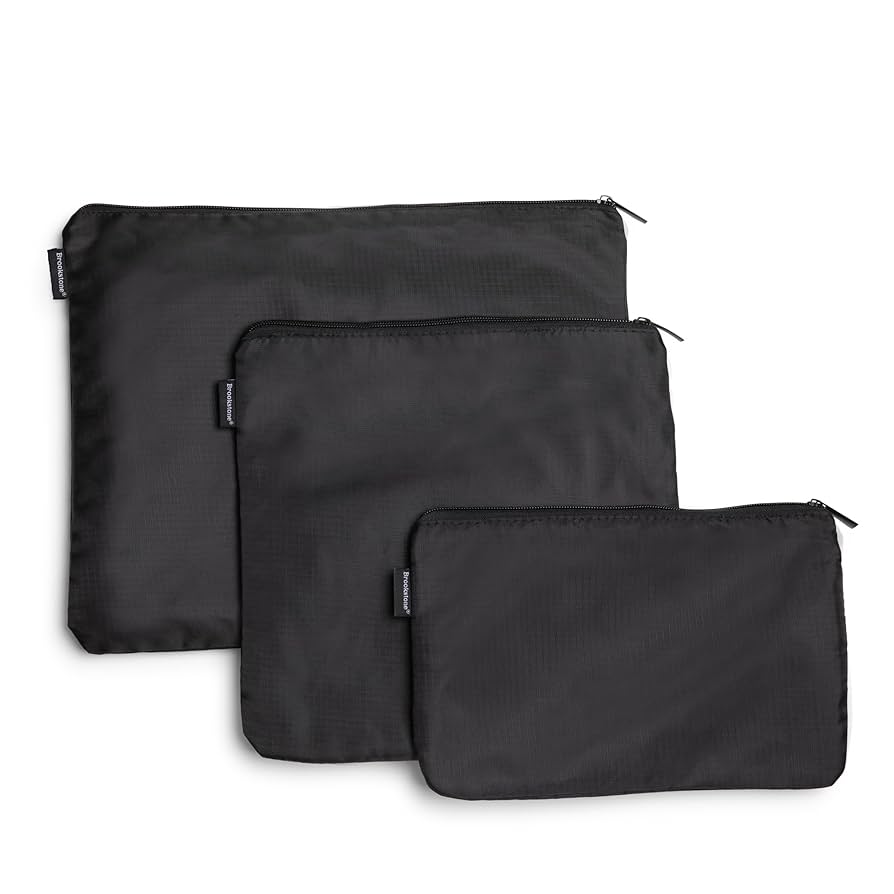 Amazon.com | Brookstone Travel Storage Pouch - 3 Piece